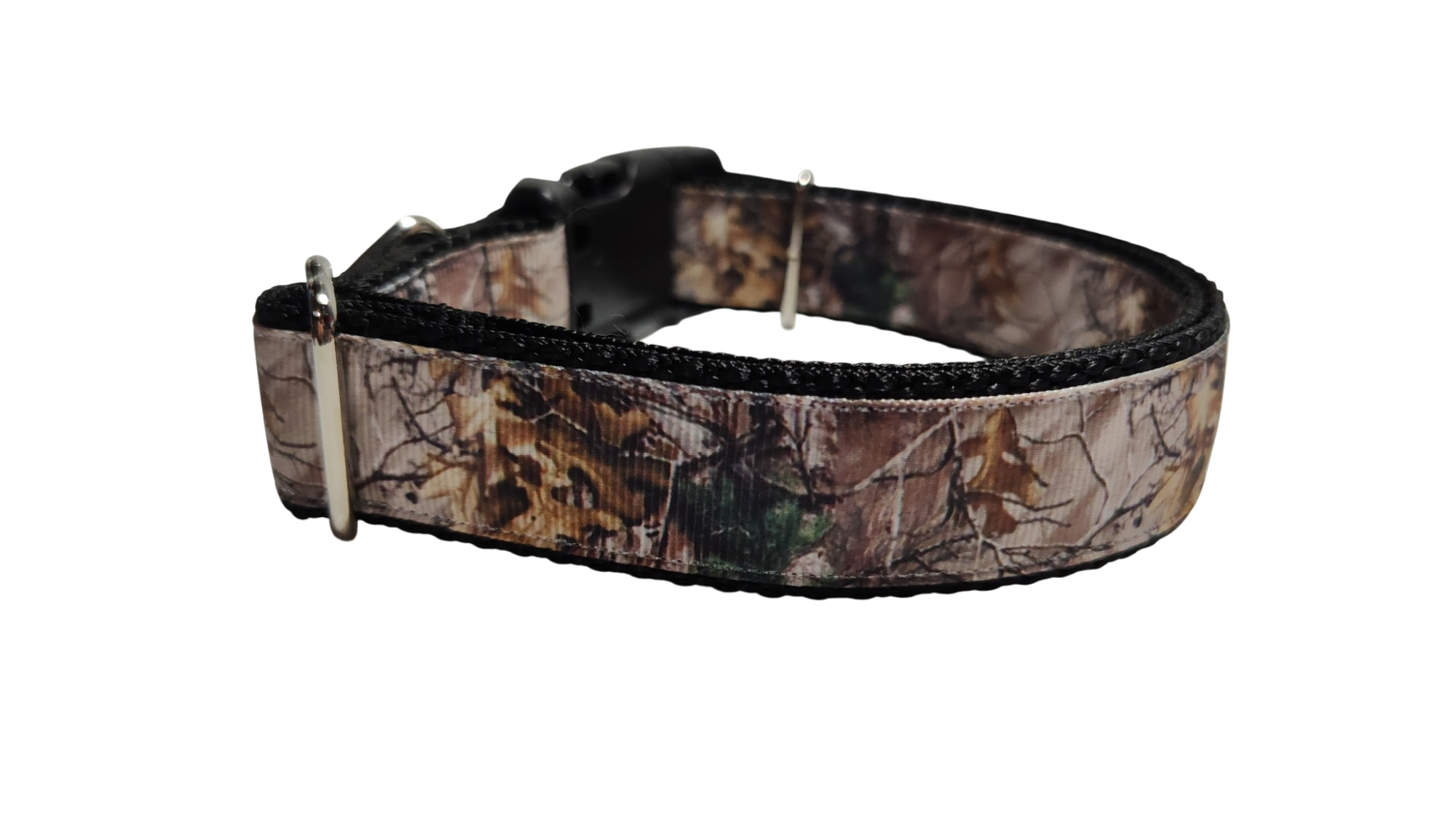 Woods Camouflage Nylon Dog Collar