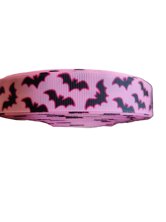 Pink Bats Nylon Dog Collar, Leash | Purrfect Pet Kingdom