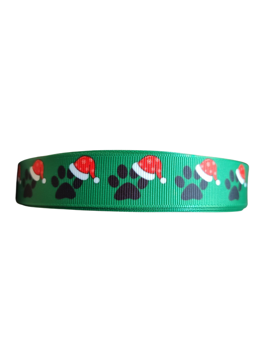 Christmas Paws Nylon Dog Collar, Leash | Purrfect Pet Kingdom