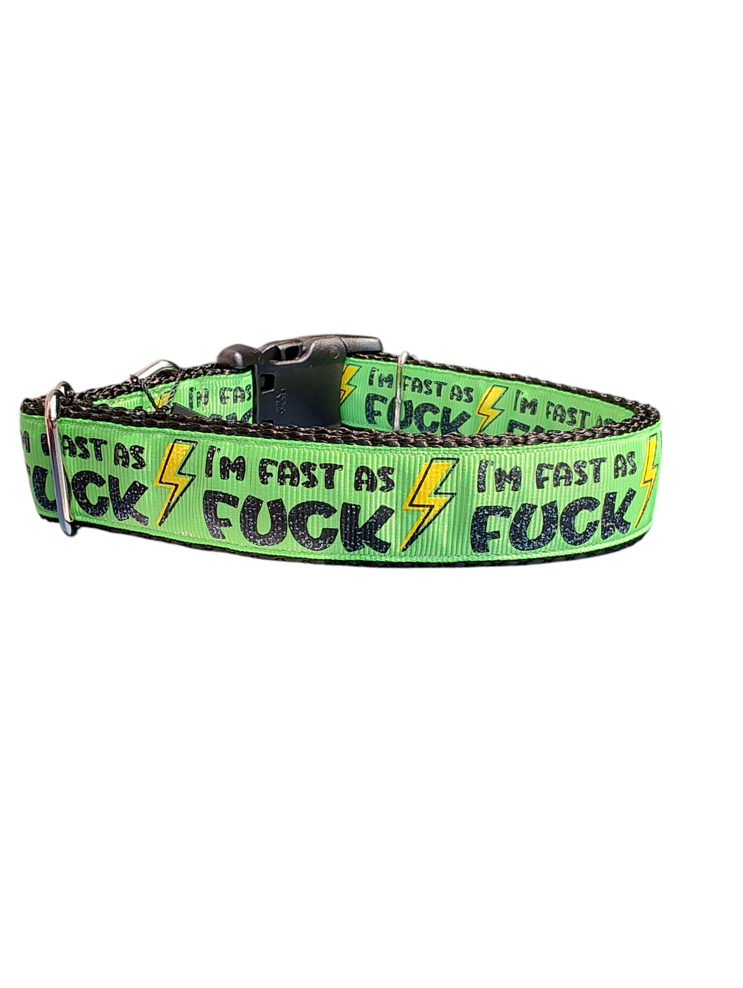 Fast As Fuck Nylon Dog Collar | Purrfect Pet Kingdom