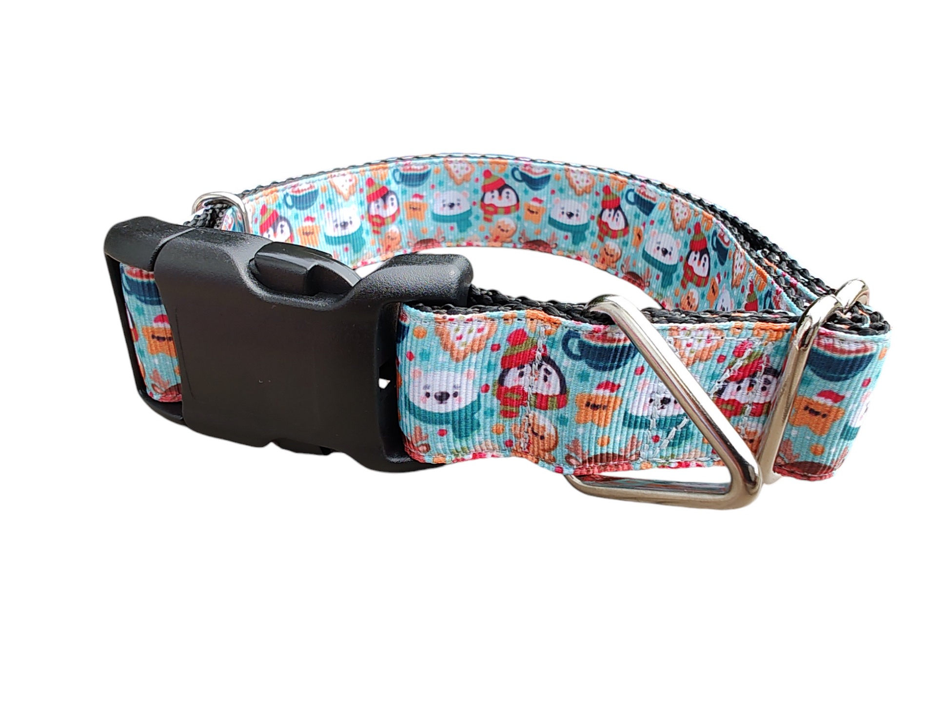Polar Friends Christmas Nylon Dog Collar | Purrfect Pet Kingdom
