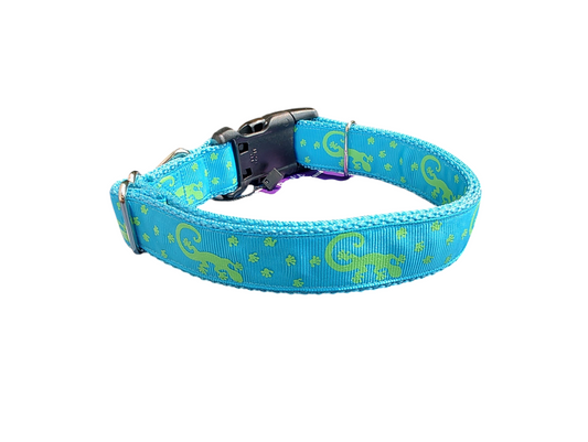 Lizard Nylon Dog Collar | Purrfect Pet Kingdom