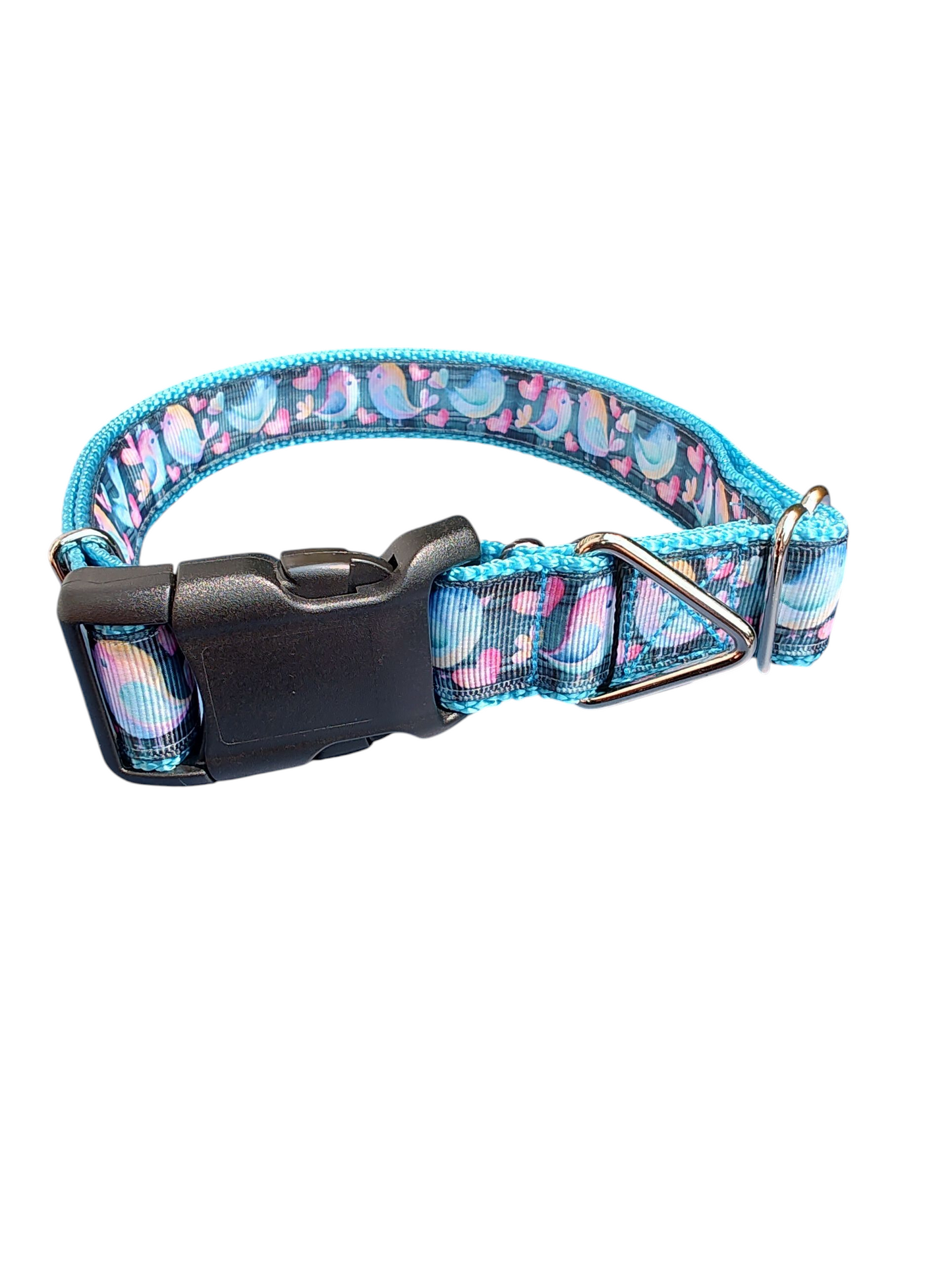 Love Birds Nylon Dog Collar | Purrfect Pet Kingdom