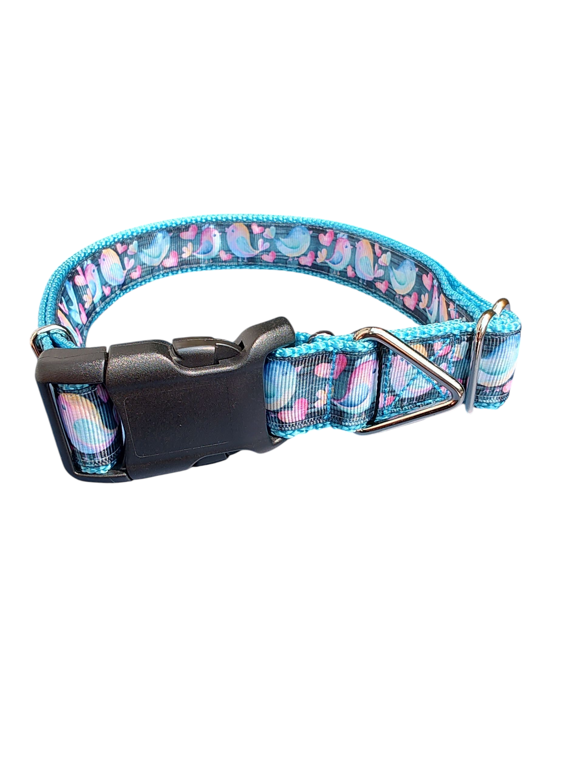 Love Birds Nylon Dog Collar | Purrfect Pet Kingdom
