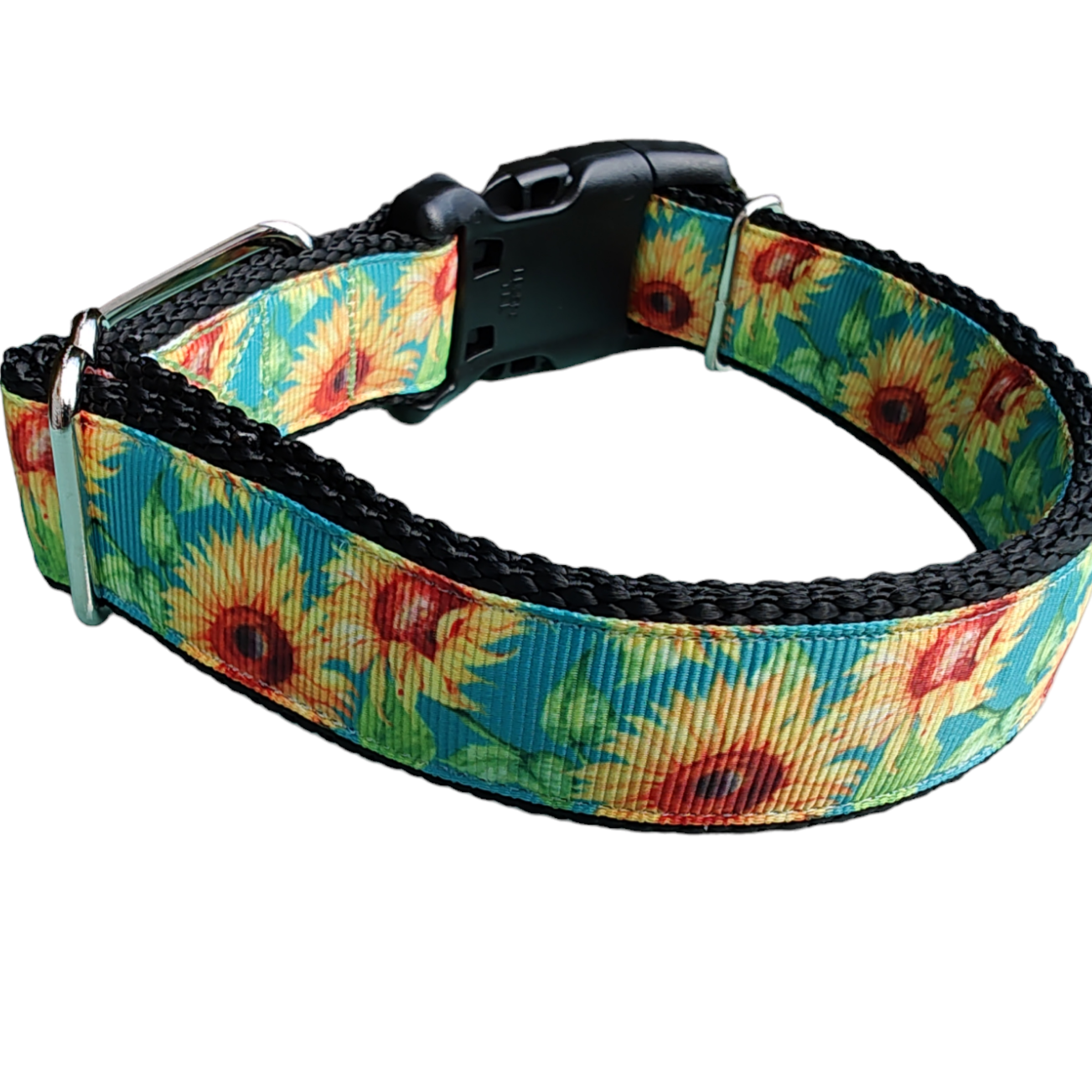 Sunflower Skies Nylon Dog Collar | Purrfect Pet Kingdom