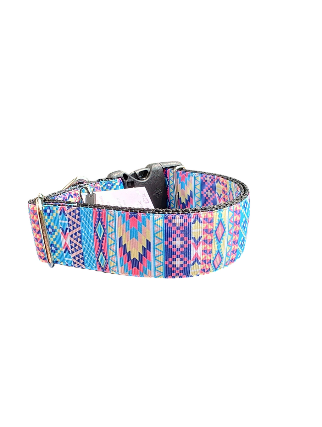 1.5" Wide Aztec Tribal Nylon Dog Collar | Purrfect Pet Kingdom