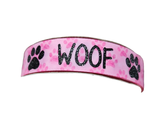 Woof Nylon Dog Collar