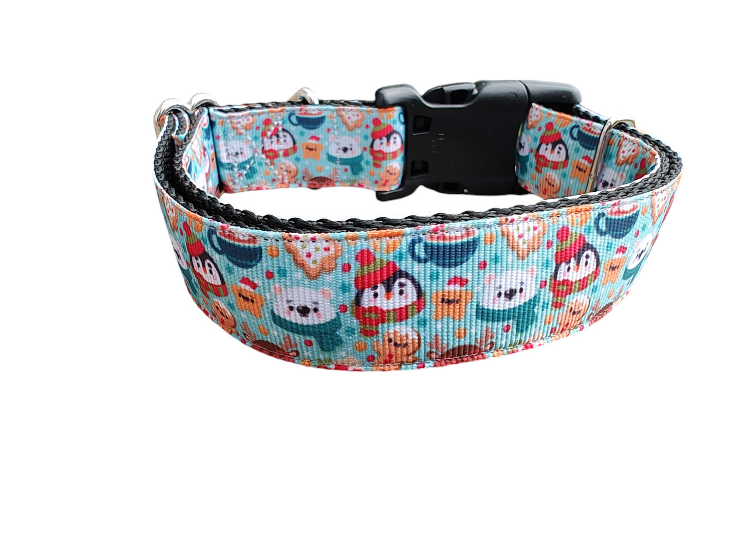 Polar Friends Christmas Nylon Dog Collar | Purrfect Pet Kingdom