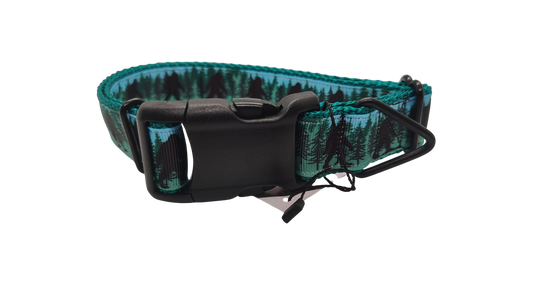Bigfoot Forest Nylon Dog Collar | Purrfect Pet Kingdom