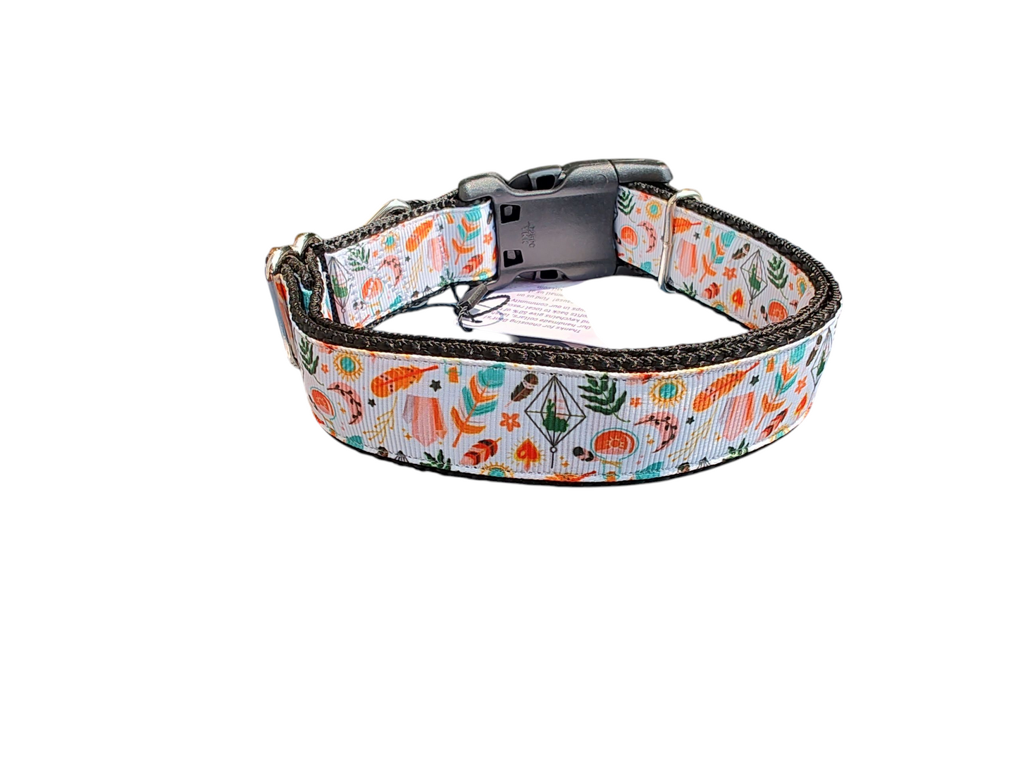 Feathers and Ferns Apothecary Nylon Dog Collar | Purrfect Pet Kingdom