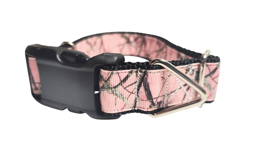 Pink Camo Nylon Dog Collar | Purrfect Pet Kingdom
