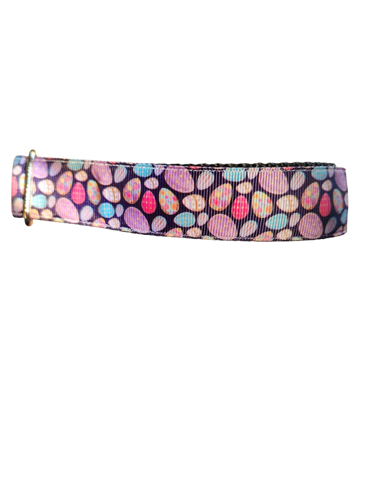 Colorful Easter Eggs Nylon Dog Collar | Purrfect Pet Kingdom