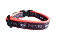 Pitties Super Heavy Orange Nylon Dog Collar, Leash | Purrfect Pet Kingdom