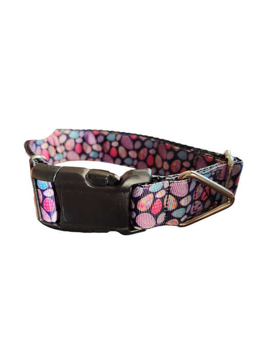 Colorful Easter Eggs Nylon Dog Collar | Purrfect Pet Kingdom