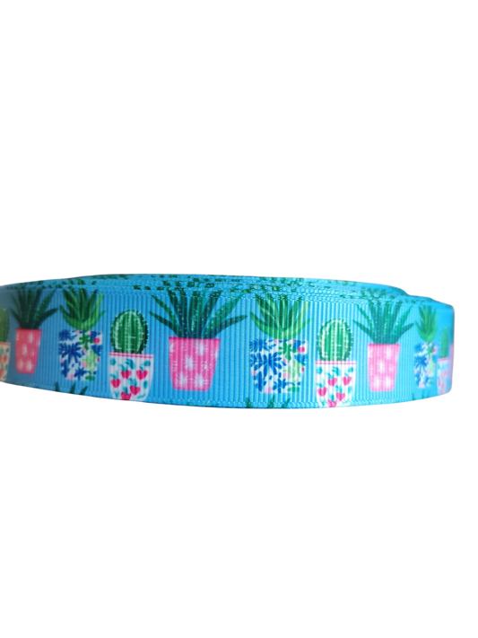 Potted Cacti Nylon Dog Collar | Purrfect Pet Kingdom