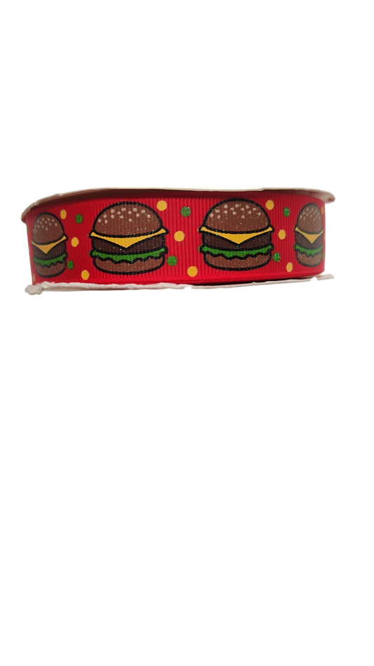 Cheeseburgers Nylon Dog Collar | Purrfect Pet Kingdom
