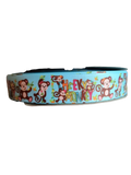 Cheeky Monkey Nylon Dog Collar
