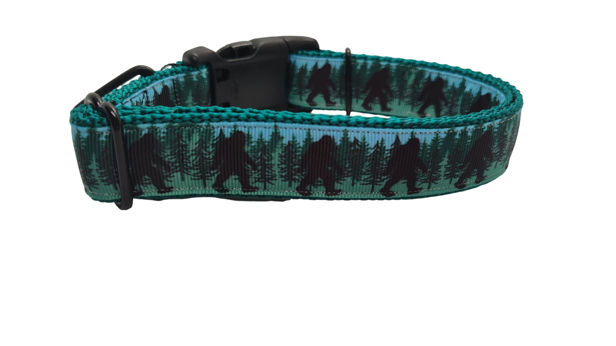 Bigfoot Forest Nylon Dog Collar