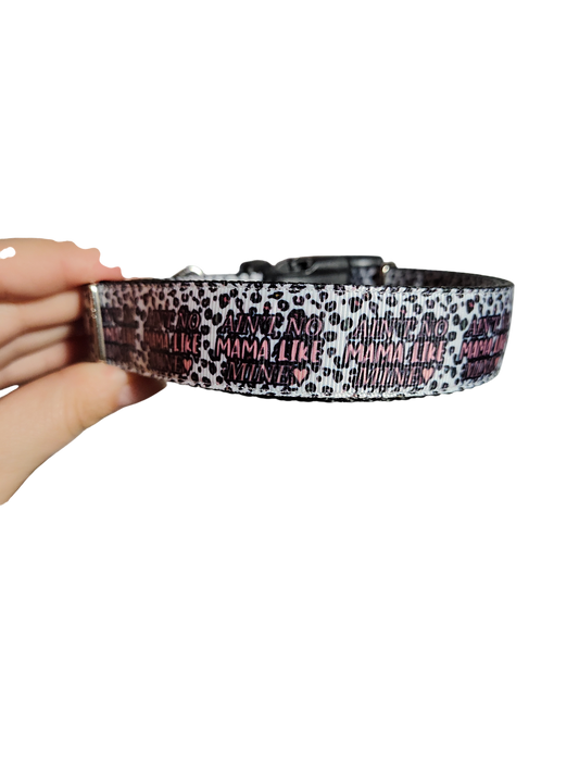 Ain't No Mama Like Mine Nylon Dog Collar | Purrfect Pet Kingdom