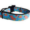 Capybara Nylon Dog Collar