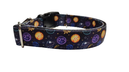 Space Travel Nylon Dog Collar | Purrfect Pet Kingdom