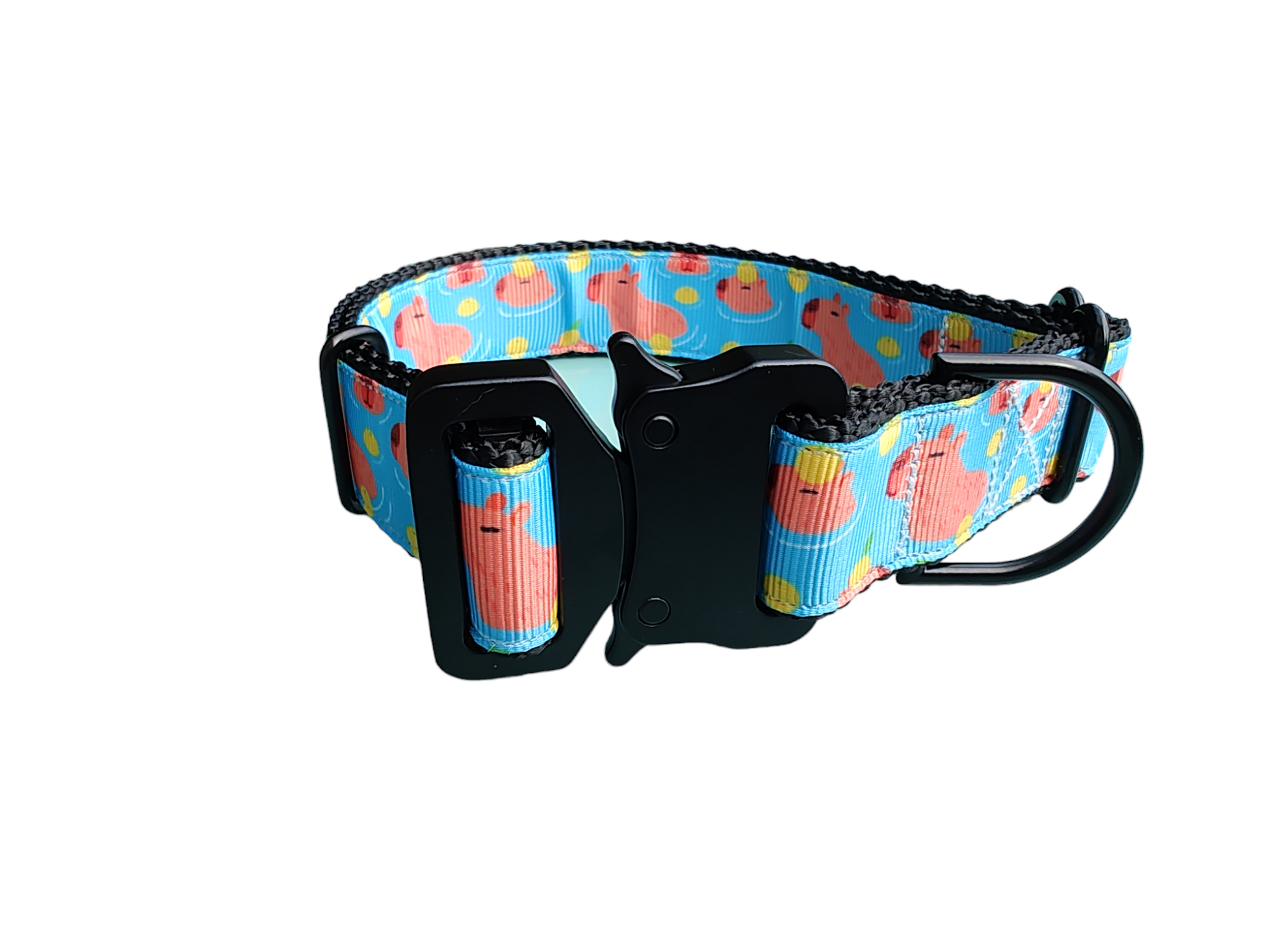 Capybara Nylon Dog Collar | Purrfect Pet Kingdom