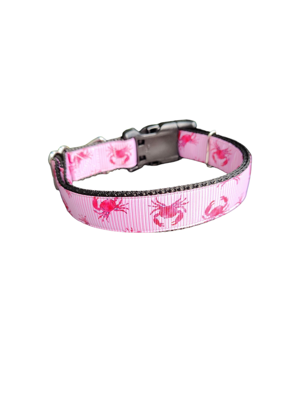 Red Crabs Nylon Dog Collar | Purrfect Pet Kingdom