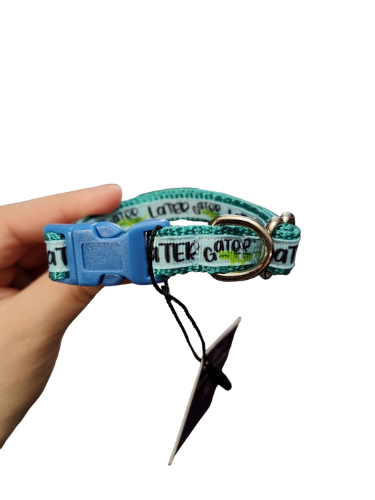 1/2" Later Gator Nylon Dog / Cat Collar