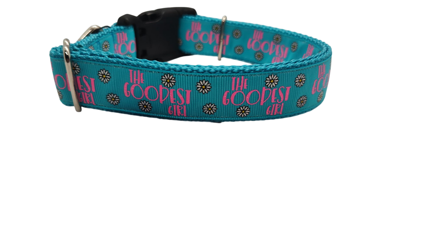 The Goodest Girl Nylon Dog Collar | Purrfect Pet Kingdom