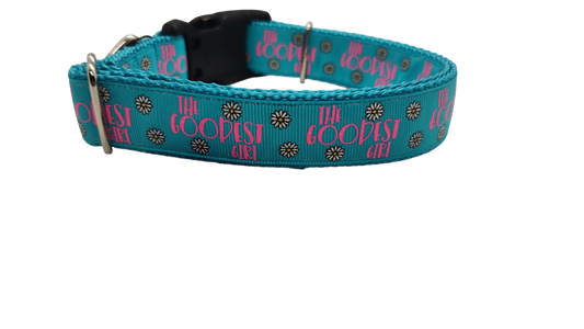 The Goodest Girl Nylon Dog Collar | Purrfect Pet Kingdom