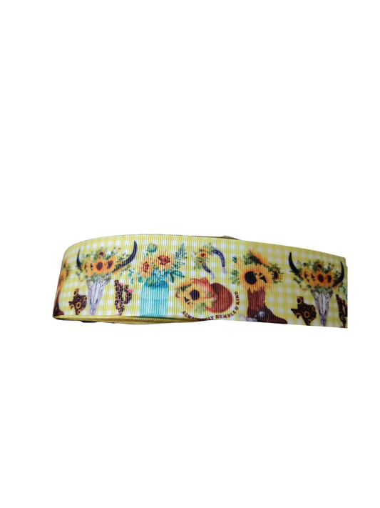 1.5" Wide Southern Decor Nylon Dog Collar | Purrfect Pet Kingdom