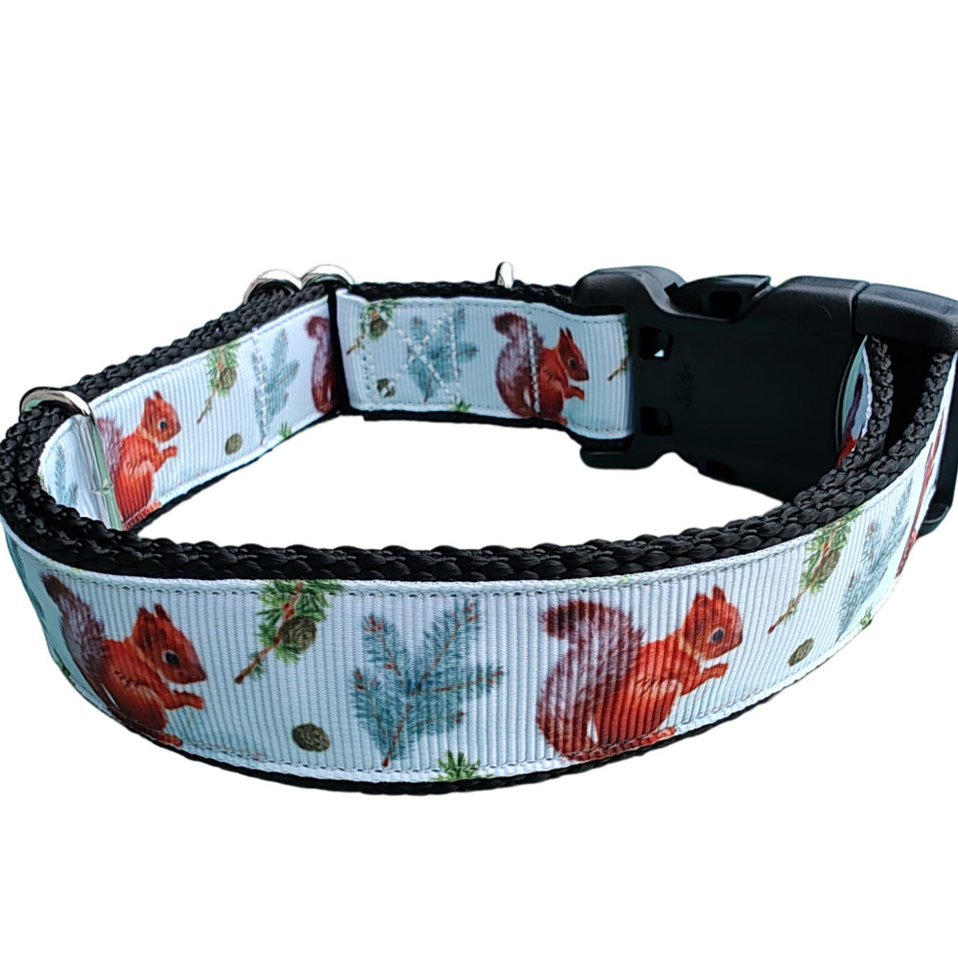 Forest Squirrel Nylon Dog Collar | Purrfect Pet Kingdom