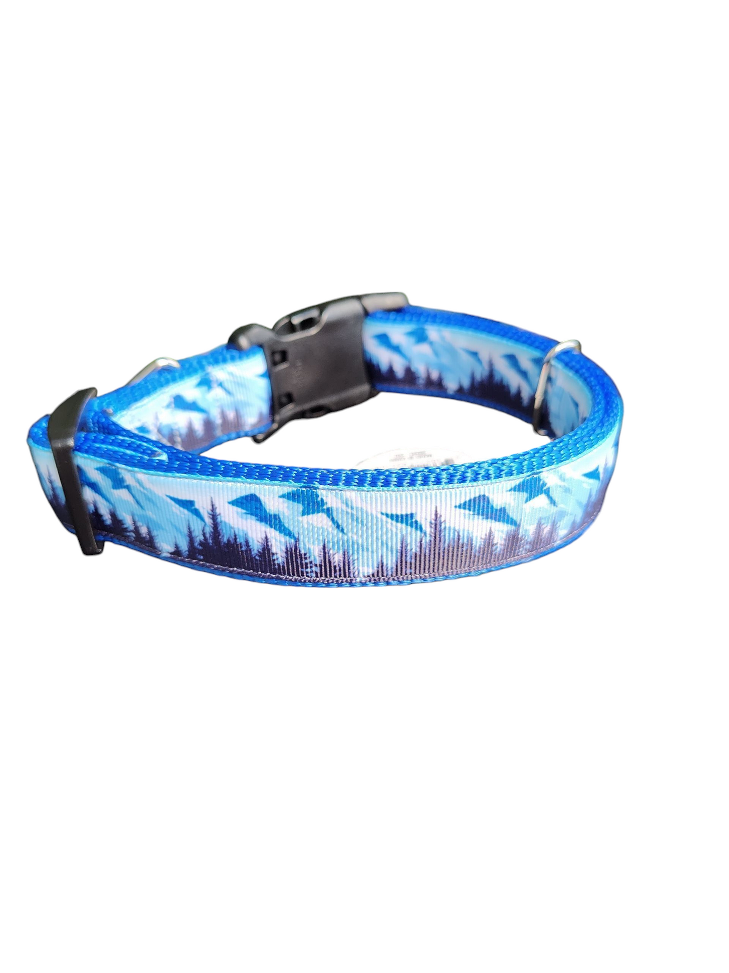Frosty Mountains Nylon Dog Collar | Purrfect Pet Kingdom