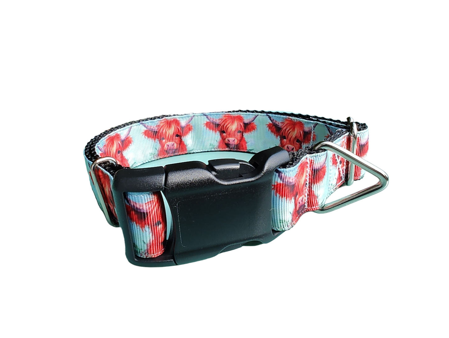 Highland Cows Nylon Dog Collar | Purrfect Pet Kingdom