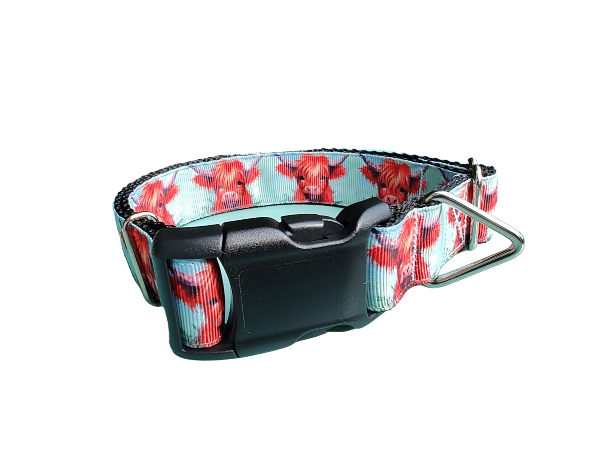 Highland Cows Nylon Dog Collar | Purrfect Pet Kingdom