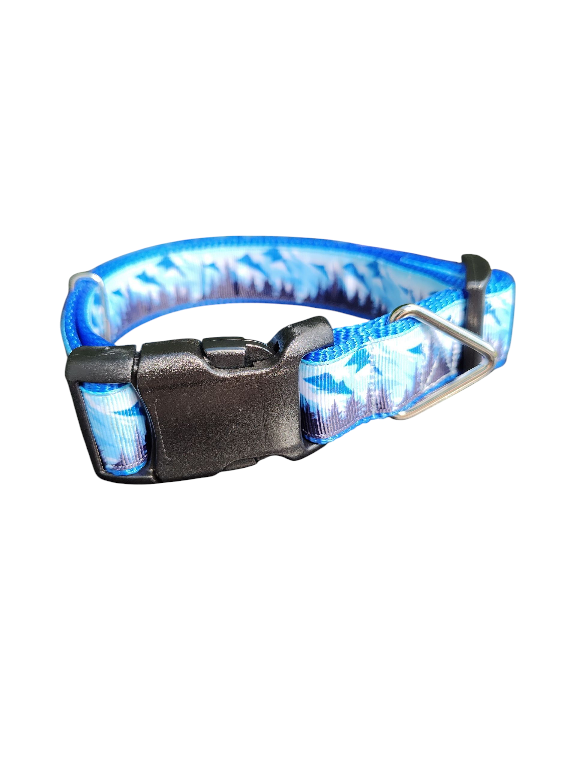 Frosty Mountains Nylon Dog Collar | Purrfect Pet Kingdom