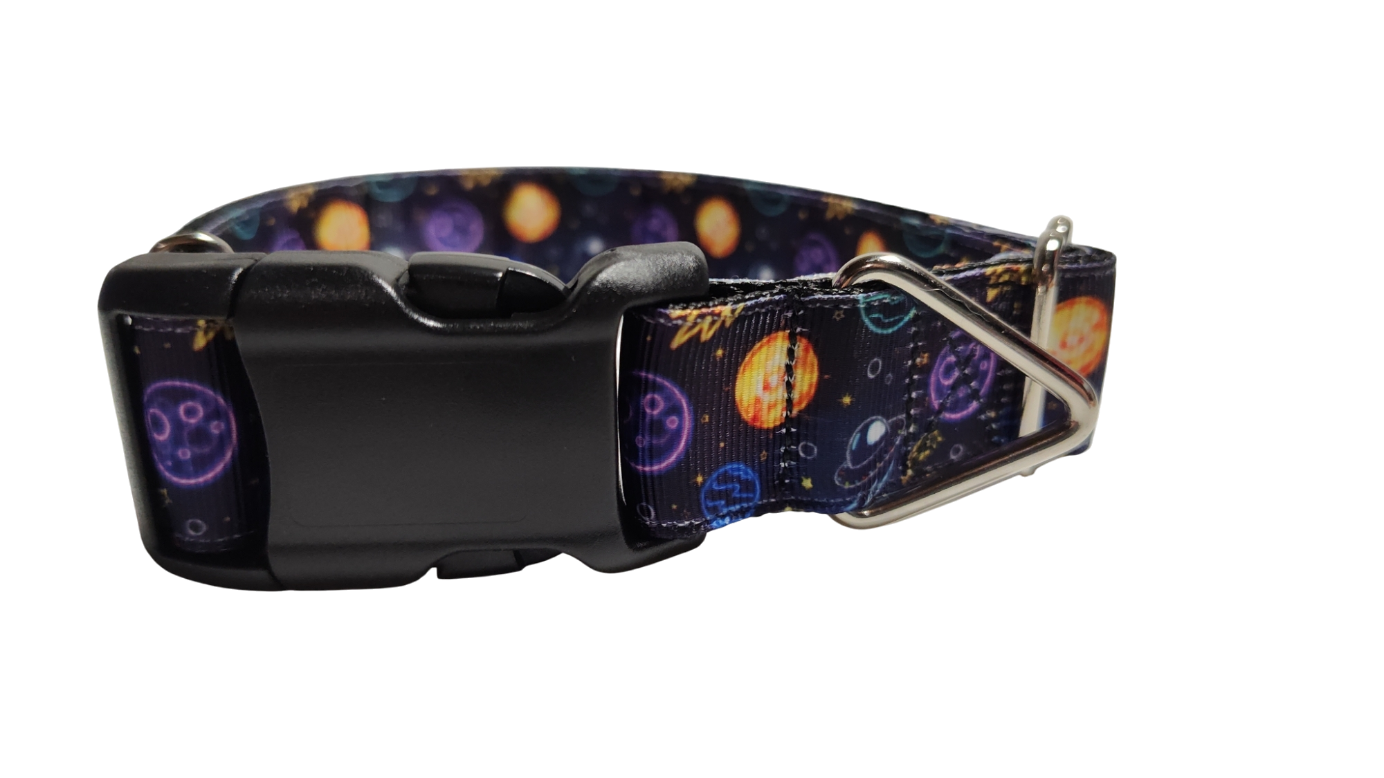 Space Travel Nylon Dog Collar