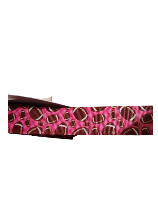Pink Football Nylon Dog Collar | Purrfect Pet Kingdom