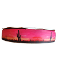 Sunset Cactus Nylon Dog Collar