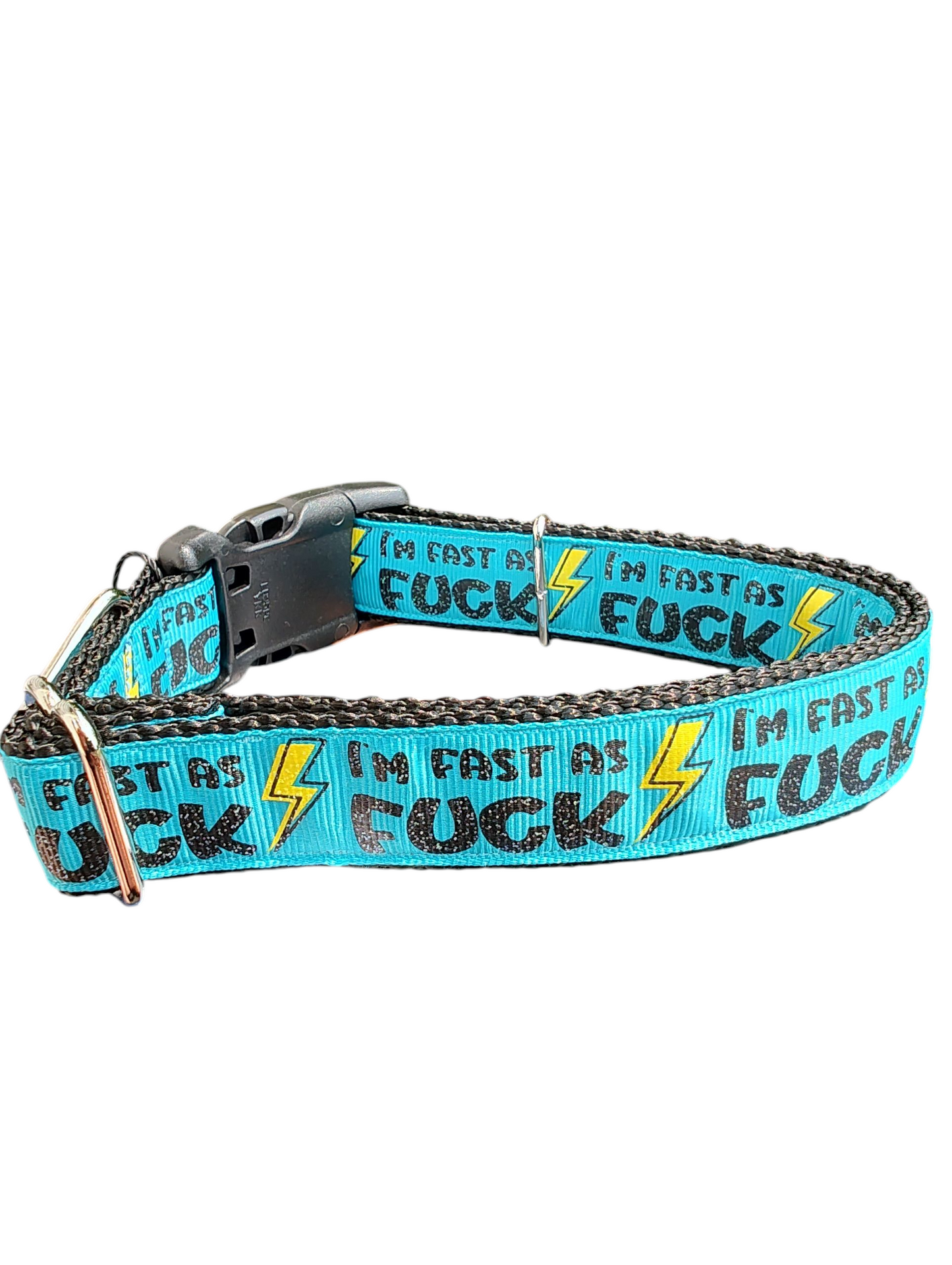 Fast As Fuck Nylon Dog Collar | Purrfect Pet Kingdom
