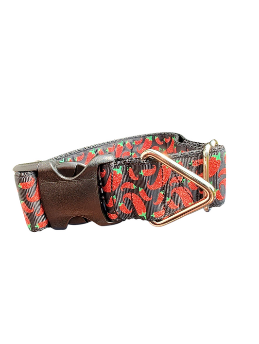 1.5" Wide Peppers Nylon Dog Collar | Purrfect Pet Kingdom