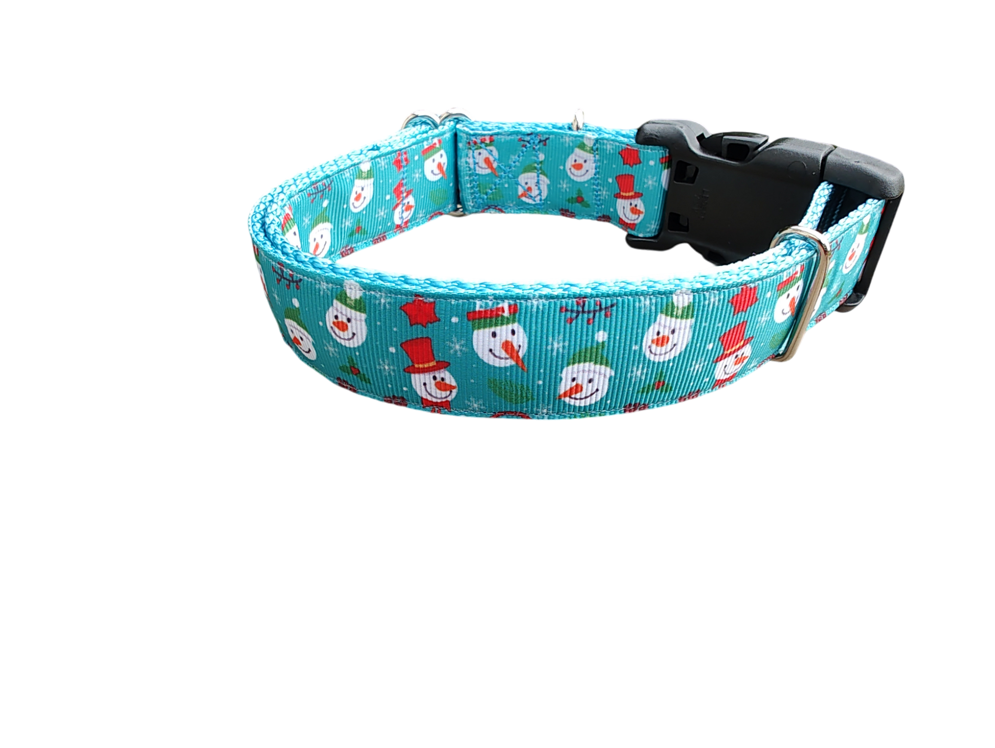 Snowman Christmas Nylon Dog Collar | Purrfect Pet Kingdom