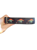 Orange UFO Nylon Dog Collar