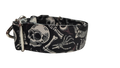 1.5" Skeleton Bones Nylon Dog Collar