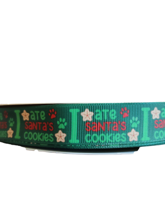I ate Santa's Cookies Nylon Dog Collar, Leash | Purrfect Pet Kingdom