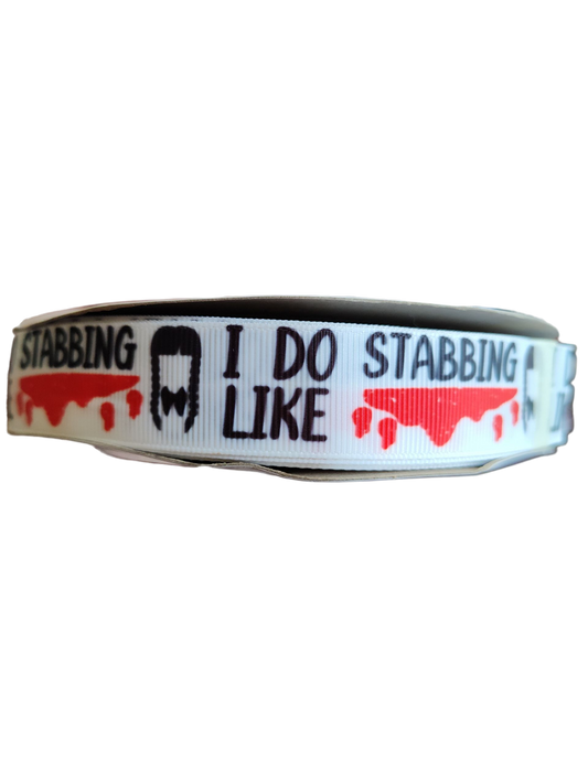 I Do Like Stabbing Nylon Dog Collar, Leash | Purrfect Pet Kingdom