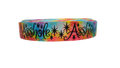 Asshole Rainbow Nylon Dog Collar