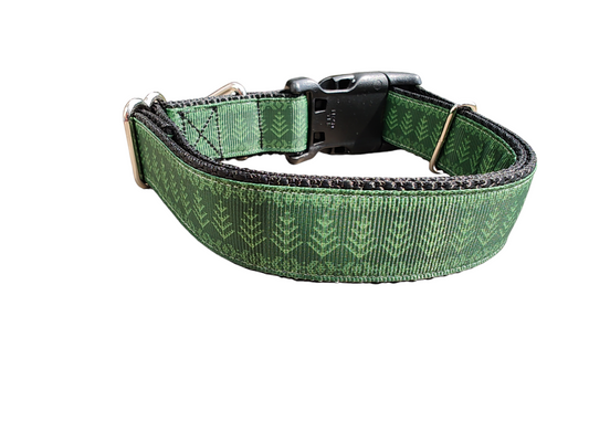 Little Christmas Trees Nylon Dog Collar | Purrfect Pet Kingdom