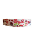 Ladybugs Nylon Dog Collar
