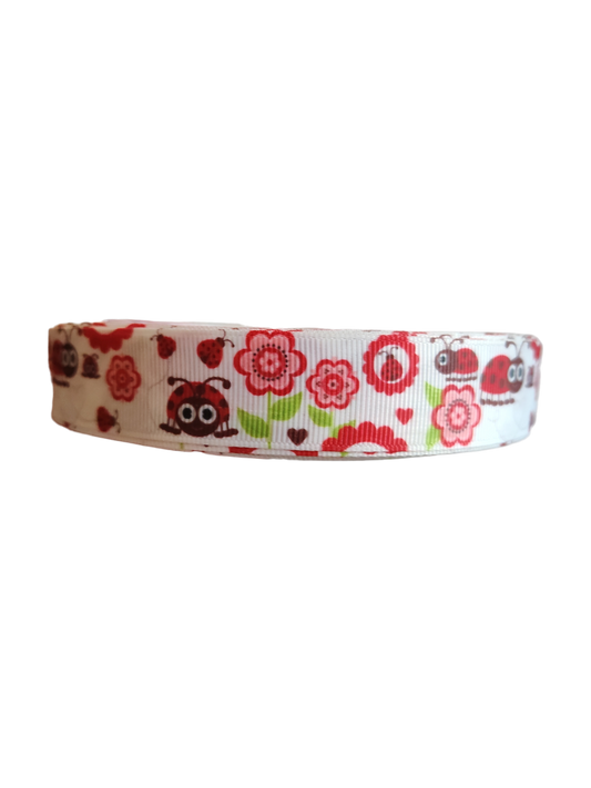 Ladybugs Nylon Dog Collar | Purrfect Pet Kingdom